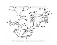 HANDGREEP   HANDGREEP DEKSEL voor SYM ORBIT II 125I (AE12W2-EU) (E4) (L7) 2017