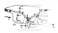 KABEL   SCHAKELAAR   HANDGREEP HENDEL voor SYM ORBIT II 125I (AE12W2-EU) (E4) (L7) 2017