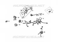 KABELBOOM voor SYM ORBIT II 125I (AE12W2-EU) (E4) (L7) 2017