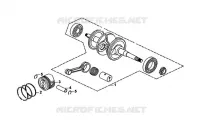 KRUKAS voor SYM ORBIT II 125I (AE12W2-EU) (E4) (L7) 2017
