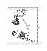 REMSYSTEEM voor SYM ORBIT II 125I (AE12W2-EU) (E4) (L7) 2017