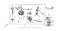 CARBURATOR voor SYM SYMPHONY 125 (AY12W1-T) (L1) 2011