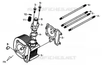 CILINDER voor SYM SYMPHONY 125 (AY12W1-T) (L1) 2011
