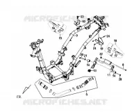 KADER LICHAAM COMP. voor SYM SYMPHONY 125 (AY12W1-T) (L1) 2011
