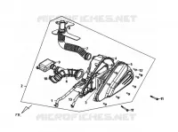 LUCHTFILTER voor SYM SYMPHONY 125 (AY12W1-T) (L1) 2011