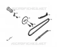 NOKKENAS   CILINDERKOP LINKERKANT AFDEKKING voor SYM SYMPHONY 125 (AY12W1-T) (L1) 2011