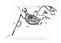TELLERSET  voor SYM SYMPHONY 125 (AY12W1-T) (L1) 2011