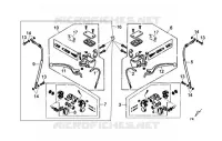 VOOR ACHTERREM voor SYM SYMPHONY 125 (AY12W1-T) (L1) 2011