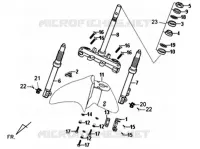 VOORVORK voor SYM SYMPHONY 125 (AY12W1-T) (L1) 2011