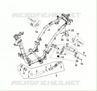 FRAME BODY   ENGINE HANGER voor SYM SYMPHONY SR 125 (AZ12W9-EU) (E5) (M1) 2021