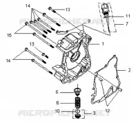 RECHTER CARTER  125 sym-motorfietsen 2006 VS 125 (HA12A6-4) 4
