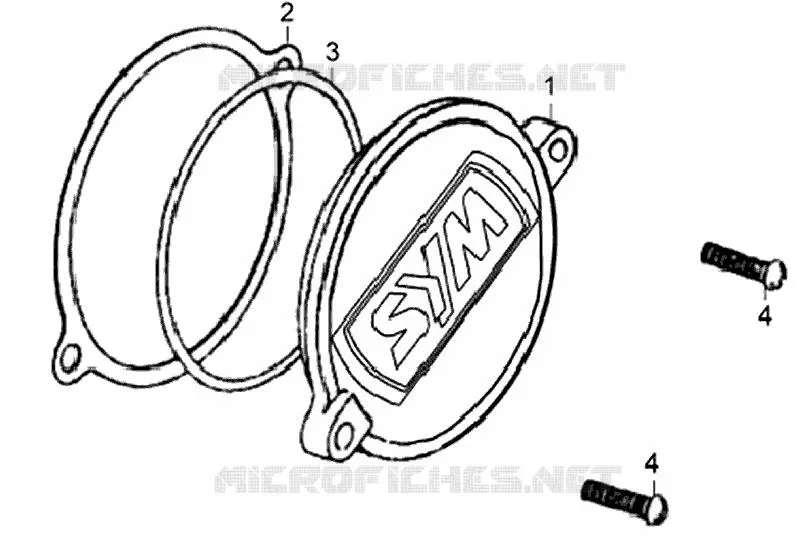 CILINDERKOPDEKSEL SYM moto 125 2011 XS125 (MD12B2-E) (L1)  XS125 (MD12B2-E) (L1)