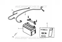 BATTERY   TOOL SET voor SYM SYMPLY 150 (AV15W1-5) (L1) 2021