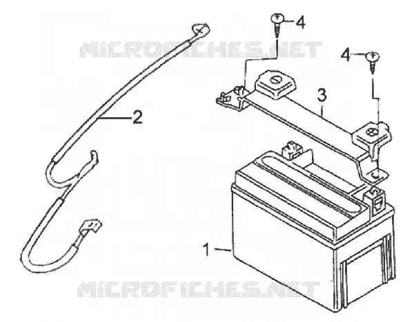 BATTERY SYM scooter 200 2008 HD 200 (LH18W-6)  HD 200 (LH18W-6)