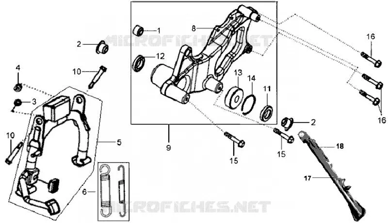 STANDAARD SYM scooter 200 2008 HD 200 (LH18W-6)  HD 200 (LH18W-6)