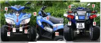 HOOFDLICHT  200 sym-motorfietsen 2006 TRACKRUNNER 200 (UA18A2-F) (K5-K6) 37