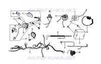 KABELBOOM - ELEKTRISCH DEEL  250 sym-motorfietsen 2006 GTS 250 EURO 2 (LM25W-F) (K5-K6) 36