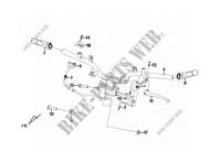 CABLE SWITCH HANDLE LEAVER voor SYM FIDDLE II 50 (45 KMH) (AF05W-S) (NEW ENGINE) (K9-L2) 2010
