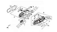 LINKER CARTERDEKSEL voor SYM GTS 300I ABS (LN30W6-FR) (L3) 2013