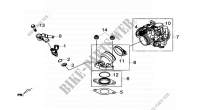 INLAATLEIDING voor SYM GTS 300I ABS (LN30W7-EU) (L4) 2014