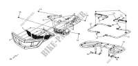 BUMPER   ACHTERDRAGER voor SYM QUAD LANDER 300S (UA30A3-6) (K6-L0) 2010
