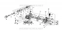 CARDAN voor SYM QUAD LANDER 300SL (UA30A4-F) (K8) 2008