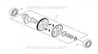 CONTRAGEWICHT voor SYM QUAD LANDER 300SL (UA30A4-F) (K8) 2008