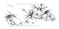 VOOR REM voor SYM QUAD LANDER 300SL (UA30A4-F) (K8) 2008
