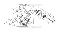 VOORWIEL voor SYM QUAD LANDER 300SL (UA30A4-F) (K8) 2008