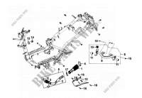 FRAME BODY   ENGINE HANGER voor SYM MIO 100 (HU10W8-6) (L0) 2010