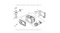 CYLINDER SET  400 sym-motorfietsen 2014 MAXSYM 400 EFI ABS (LX40A2-6) (L2-L4) 16
