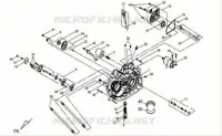 RECHTER CARTER  600 sym-motorfietsen 2010 QUADRAIDER 600 (UA60A-6) (L0) 15