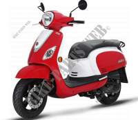 RED/WHITE (R 086/WH 006) voor SYM MAXSYM 400I ABS (LZ40W1-EU) (M0) 2020