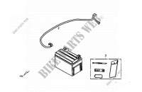 BATTERY   TOOL BOX voor SYM FIDDLE III 50 (45 KMH) (XA05W2-EU) (L4-L6) 2014
