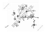 ELEKTRISCHE ONDERDELEN voor SYM FIDDLE III 50 (45 KMH) (XA05W2-EU) (L4-L6) 2014