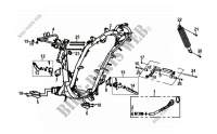 FRAME BODY   ENGINE HANGER voor SYM MAXSYM 400 EFI ABS (LX40A2-6) (L2-L4) 2012