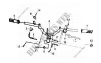 STUURHENDEL voor SYM MAXSYM 400 EFI ABS (LX40A2-6) (L2-L4) 2012