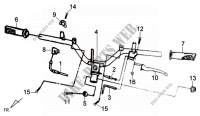 STUURHENDEL voor SYM MAXSYM 600I ABS (LX60A2-6) (L4) 2014