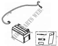 BATTERY   TOOL BOX voor SYM FIDDLE II 50 (AF05W5-EU) (E5) (M1) 2021