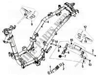 FRAME BODY   ENGINE HANGER voor SYM JET 14 125 (XC12WX-EU) (E5) (M1) 2021